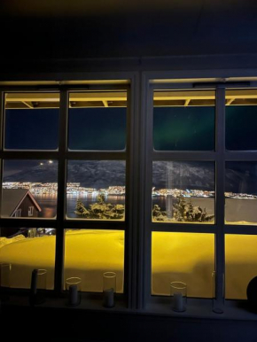 Magical view on top of Tromsøya